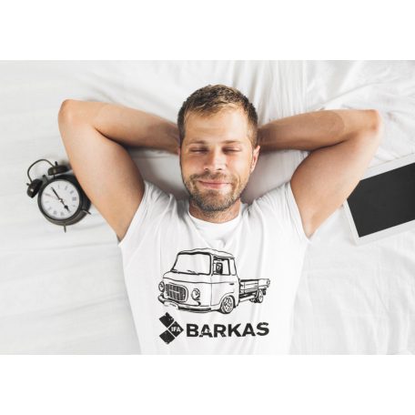 Barkas truck fehér póló