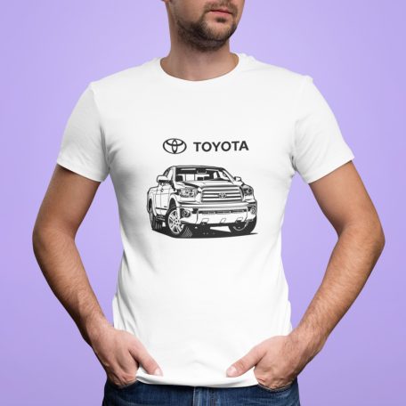 Toyota tundra fehér póló